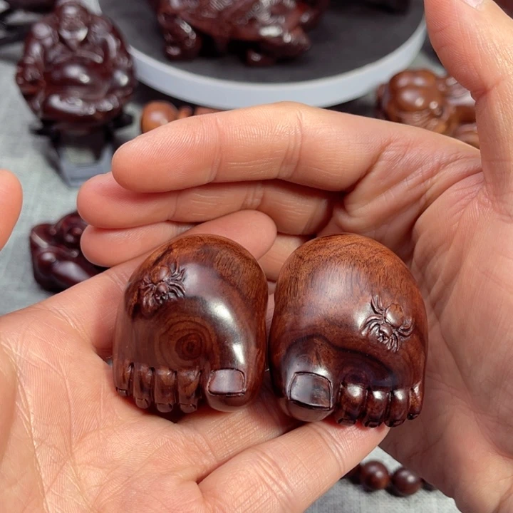 把件黄花梨/降香黄檀知足