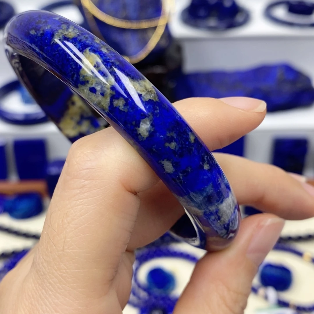 青金石手镯未镶嵌懒**落