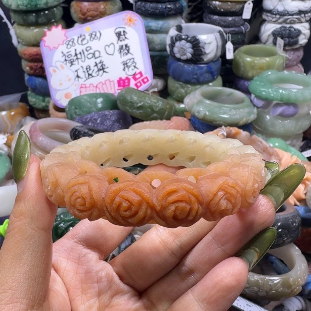 羽毛非金属85，57，原石不退换