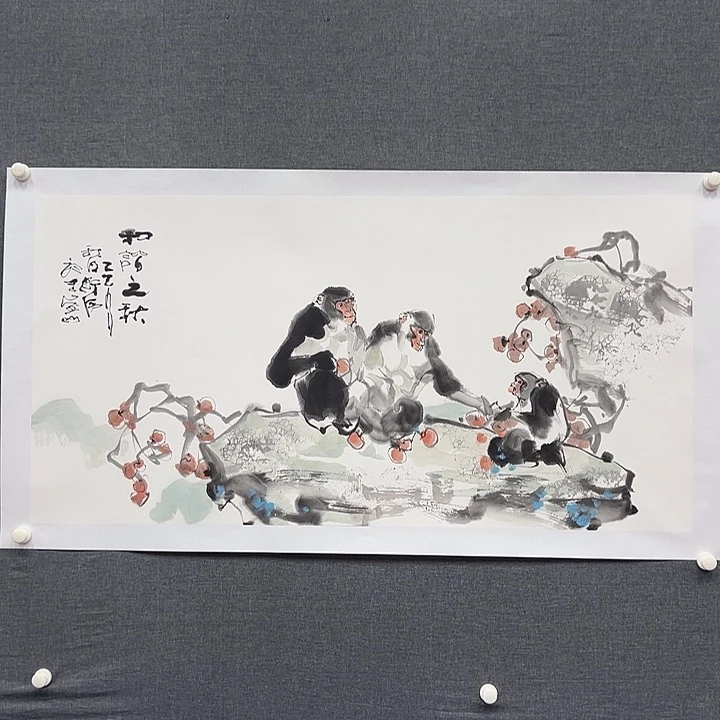 国画书画作品多次