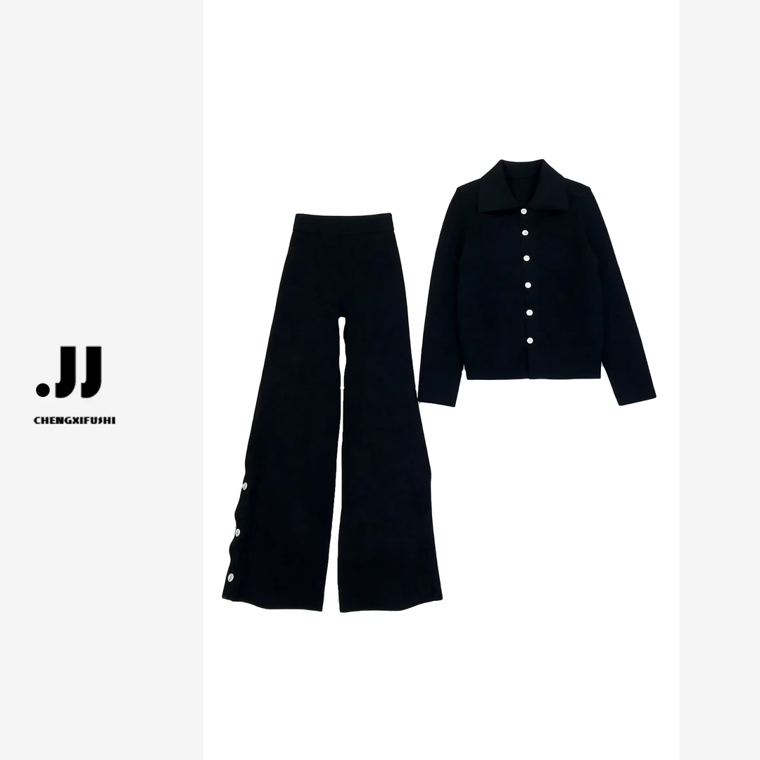 Y951 Y952 高级感美式穿搭 设计感上衣裤子甜辣酷妹两件套