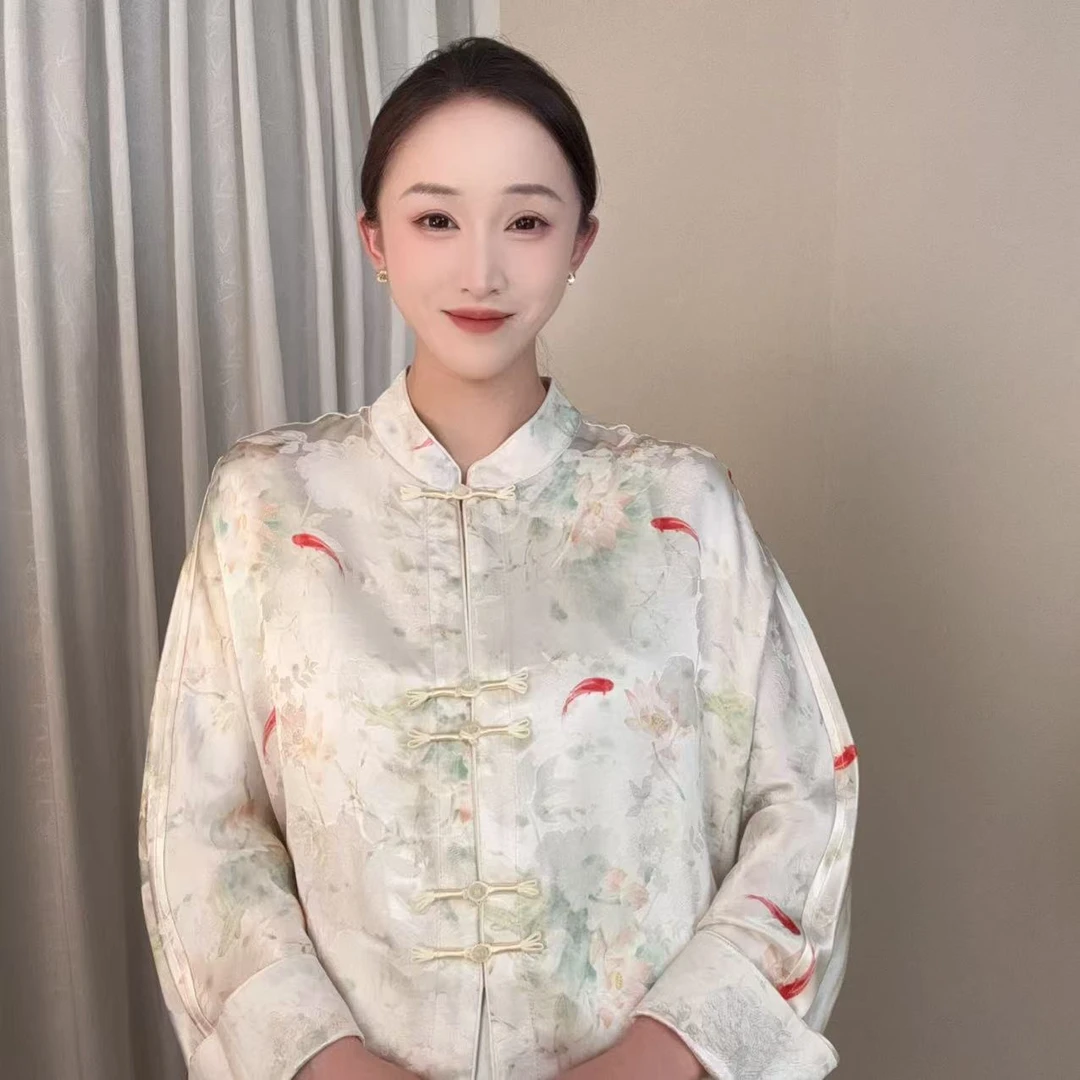 【锦鲤】2025新款新中式国风老料外套DY-88