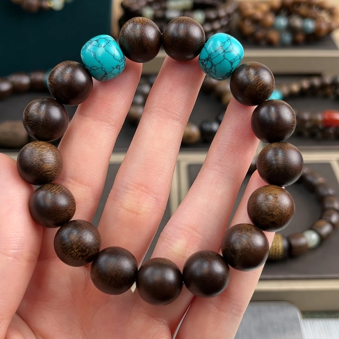 沉香碎屑沉香12mm越南芽庄玉化白奇楠沉水