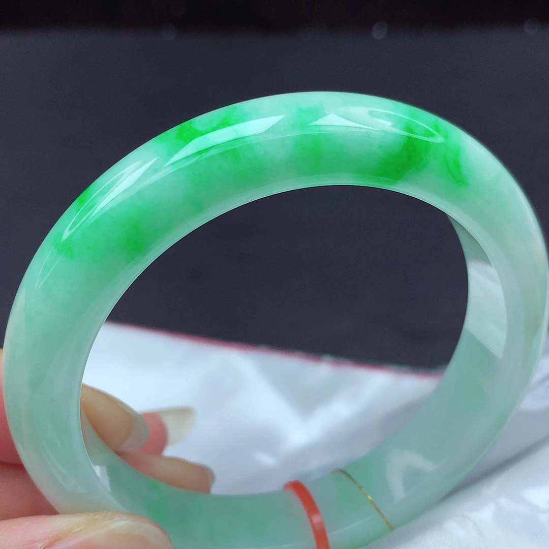 未镶嵌手镯翡翠57圈774