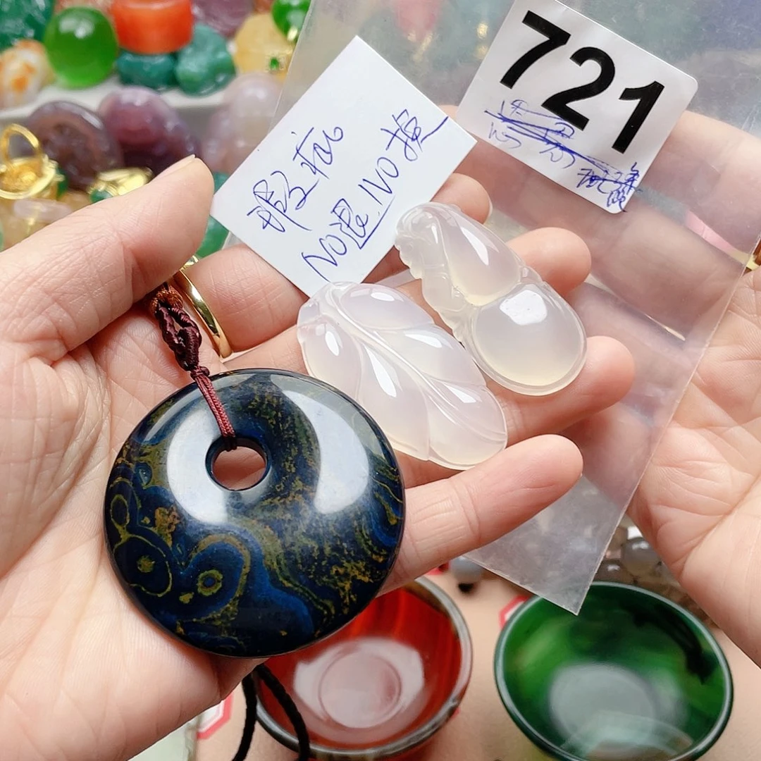 合金颈饰玛瑙/玉髓深**息