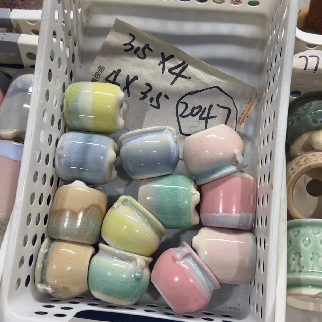 陶瓷多肉小花盆@@2047