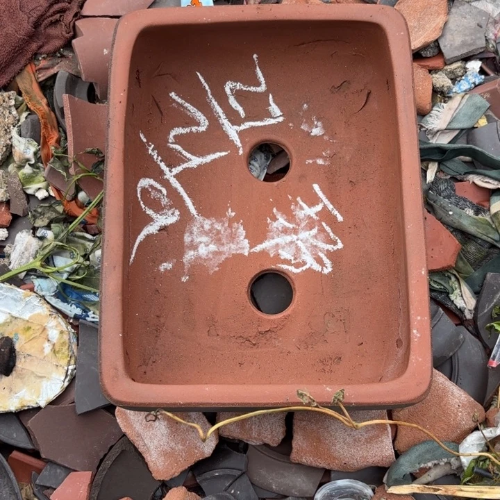 紫砂花盆紫砂的花