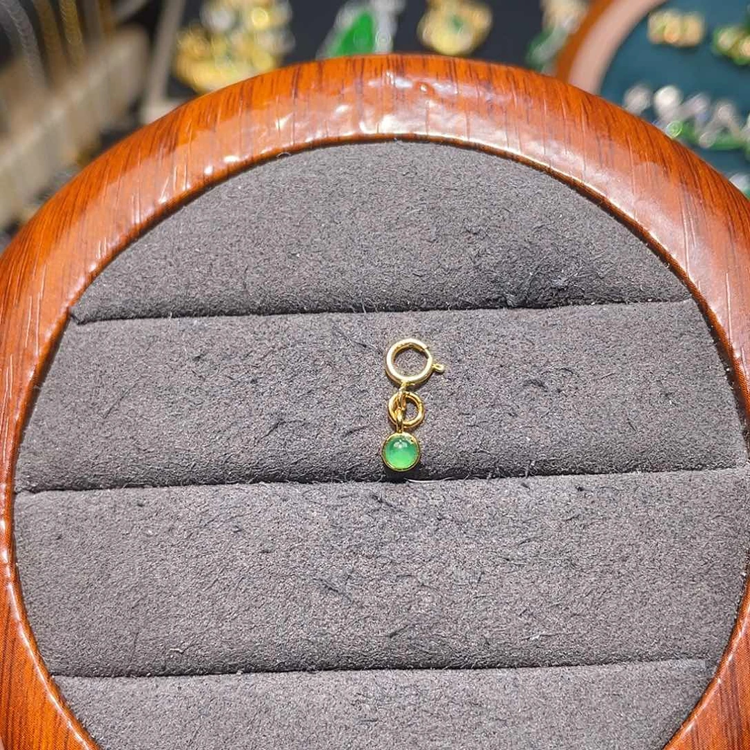 翡翠银S925镶嵌颈饰