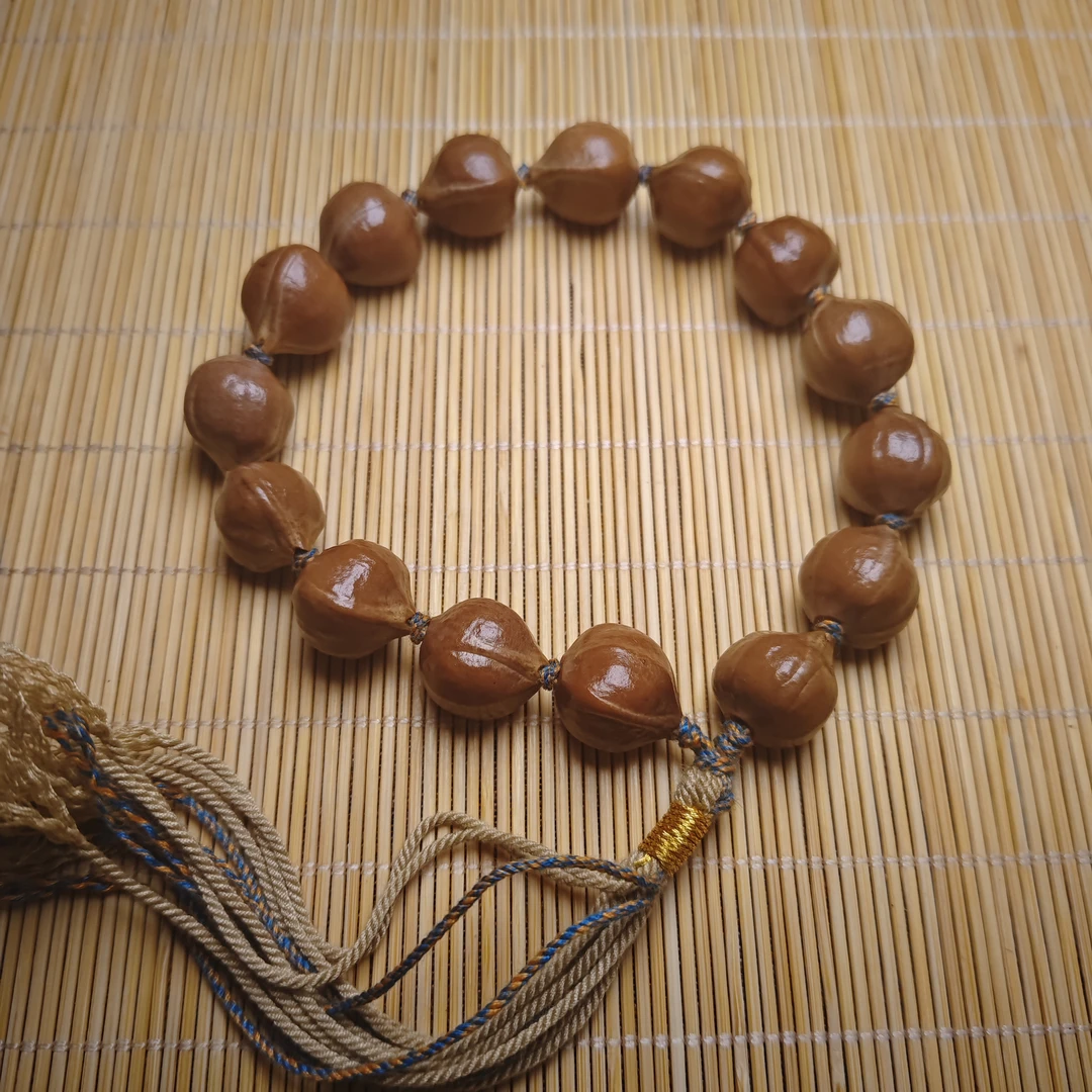 橄榄核铁蒜手串1.5