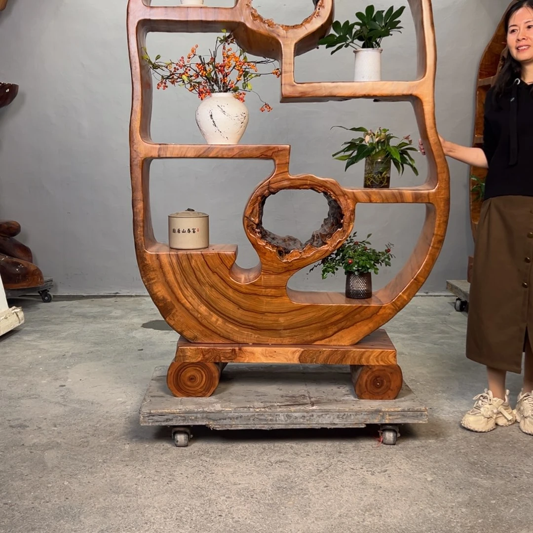 牙***1香樟木整体无拼接