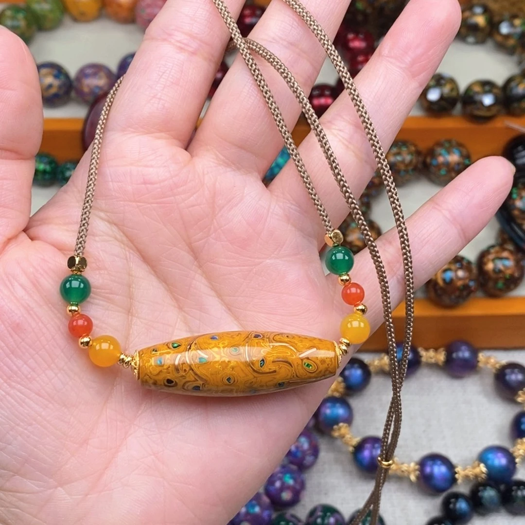 4.0桶珠掐丝鹿。