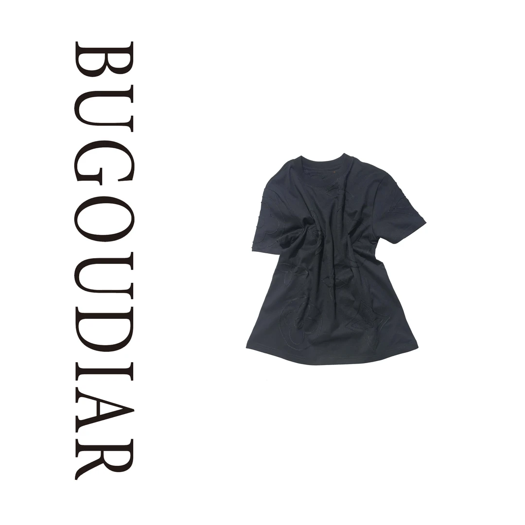 新款百搭时尚圆领短袖T恤BU2025T036