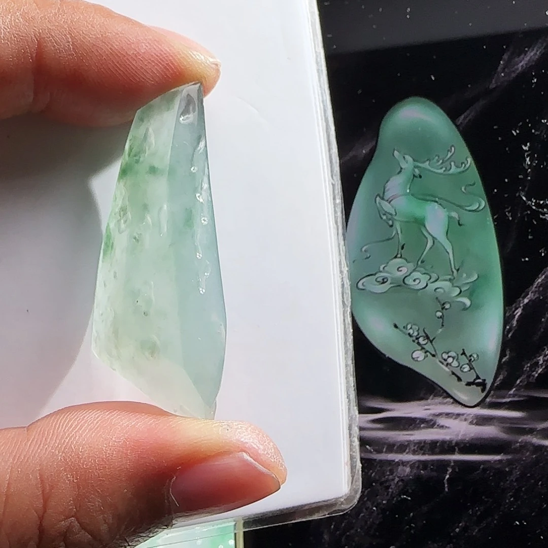 定制翡翠未镶嵌翡翠