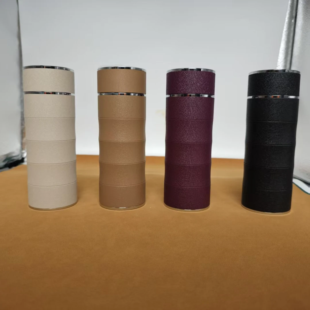 月辉银器 足银银制品 A942内胆足银水杯节节高水杯素款彩色