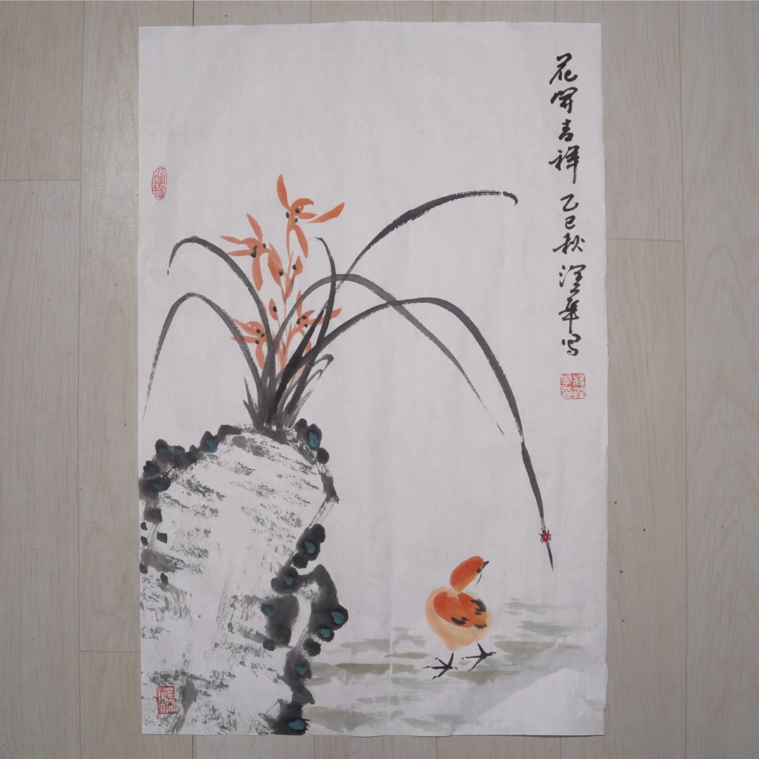 尺寸70cm*45cm手工画