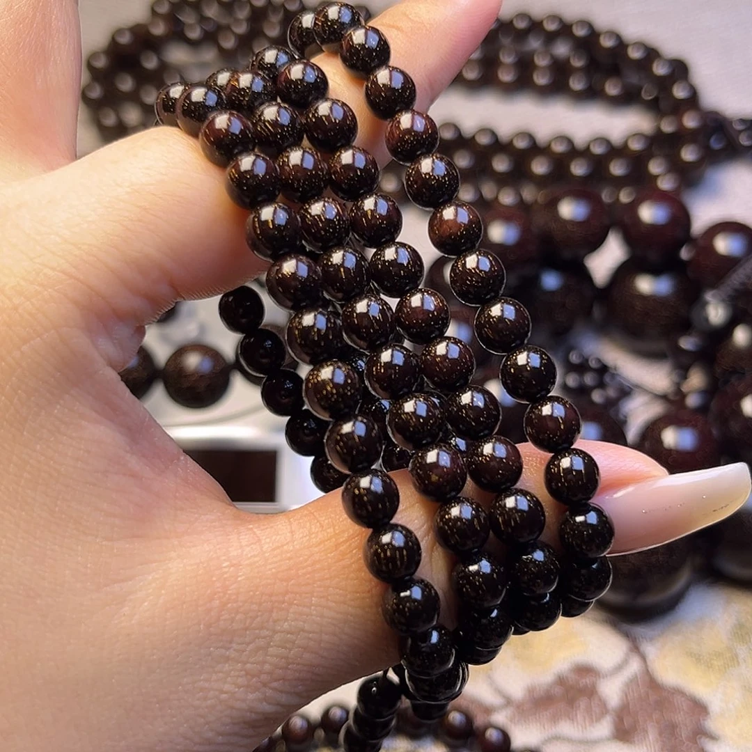 檀香紫檀（小叶紫檀）0.6 108颗满天星