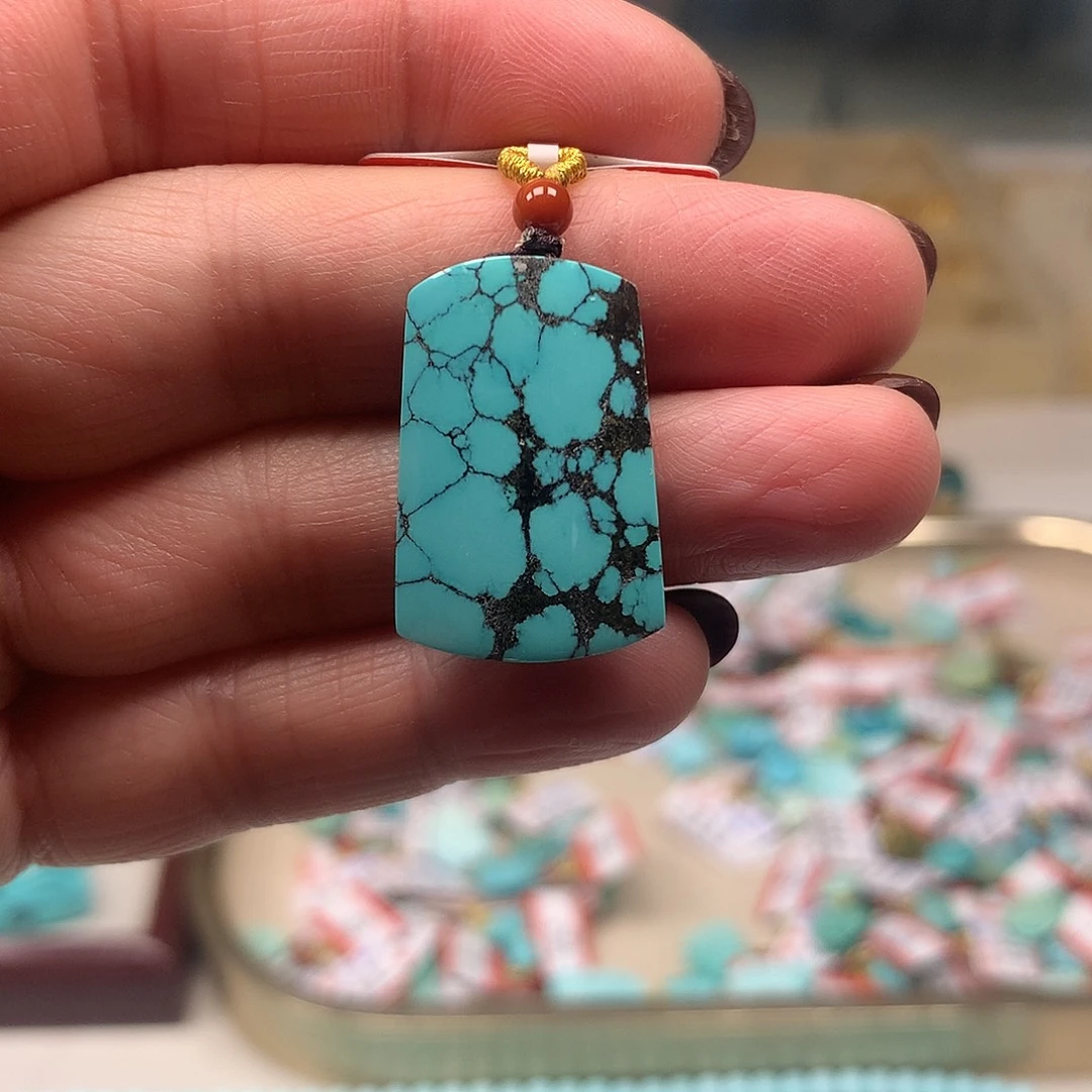 绿松石未镶嵌配饰