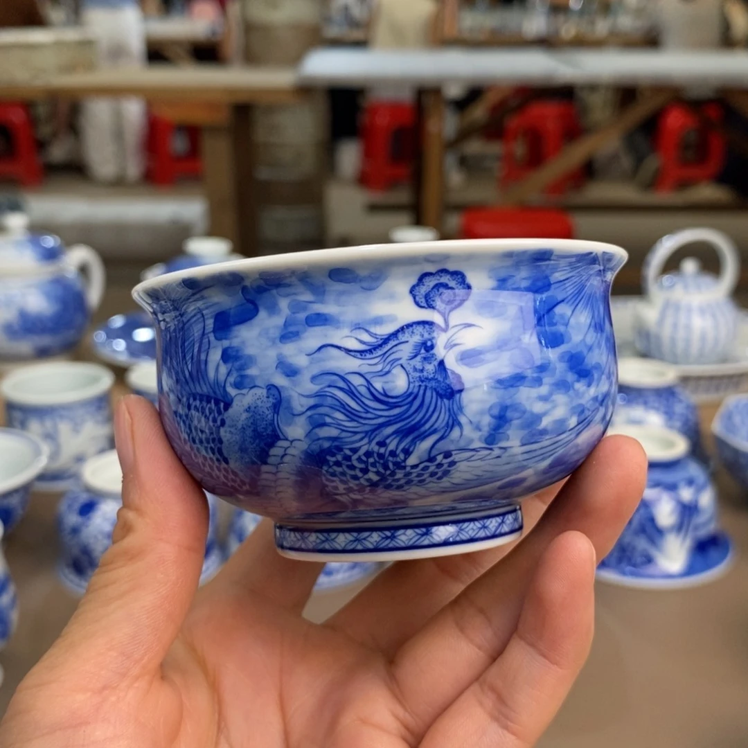 杯景德镇陶瓷手工手绘