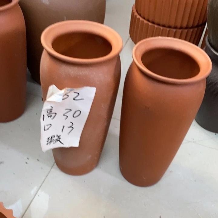 粗陶红陶绿植花盆162