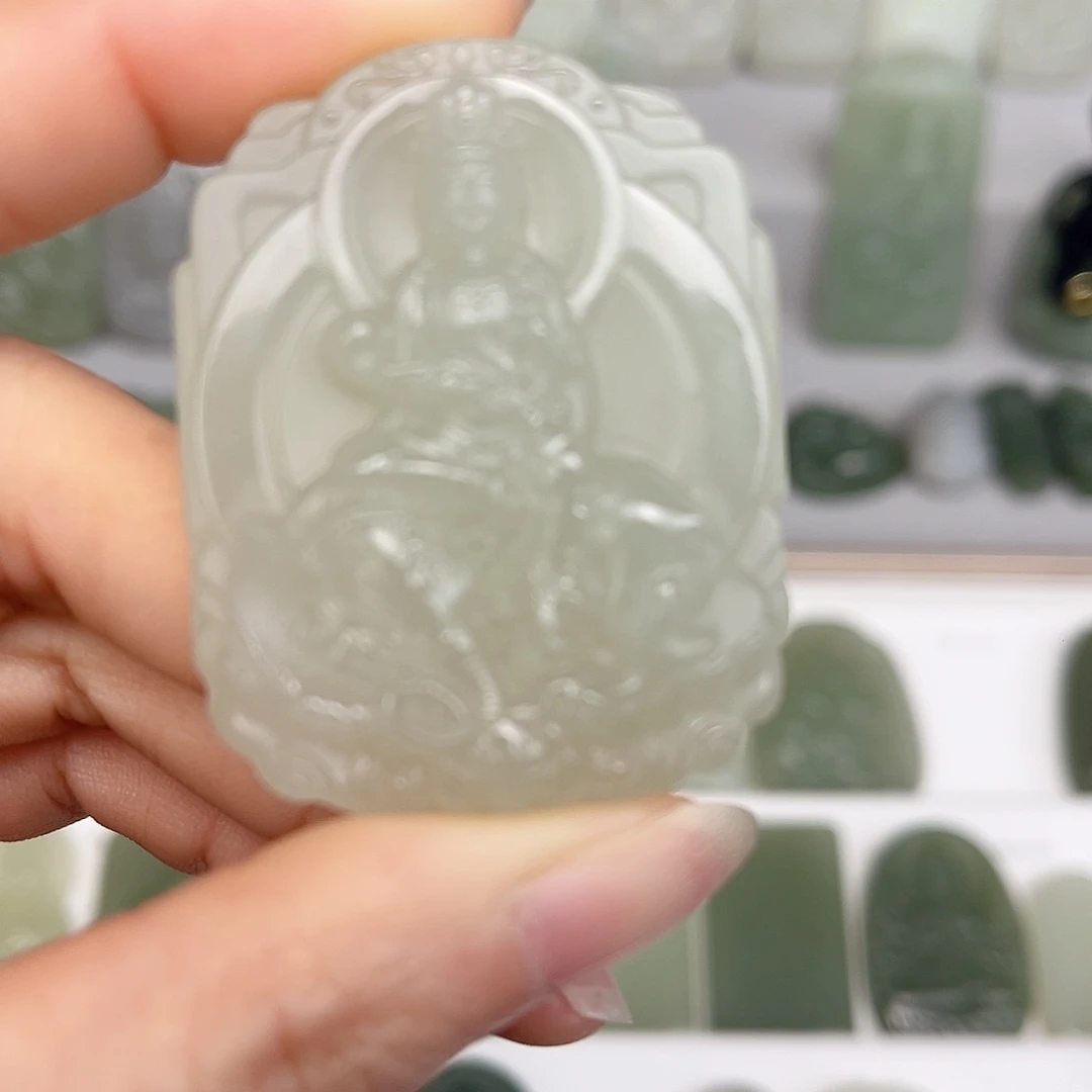 和田玉颈饰未镶嵌萌*