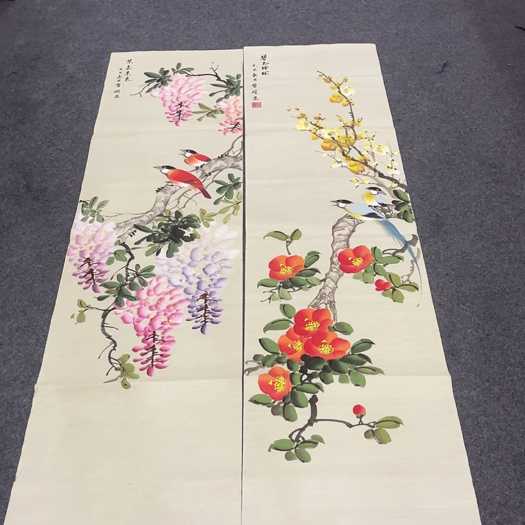 国画L精品国画作品2张