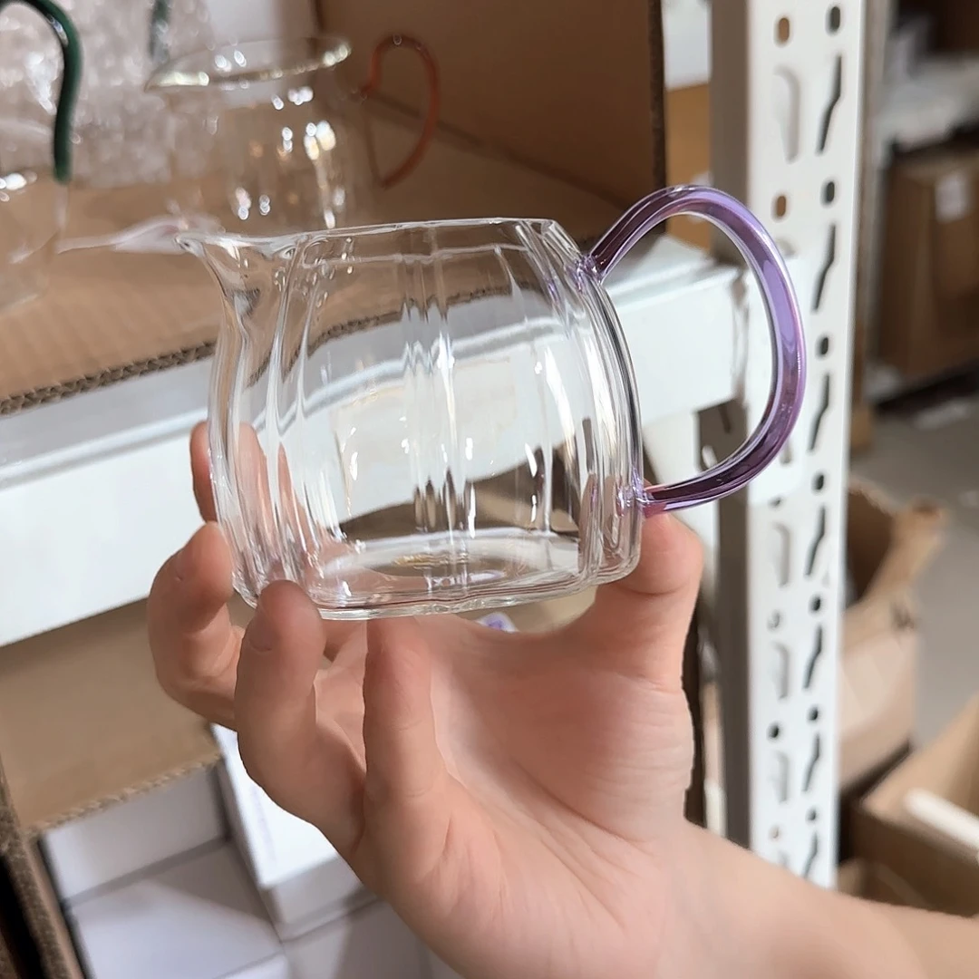 298号高硼硅紫色公道杯