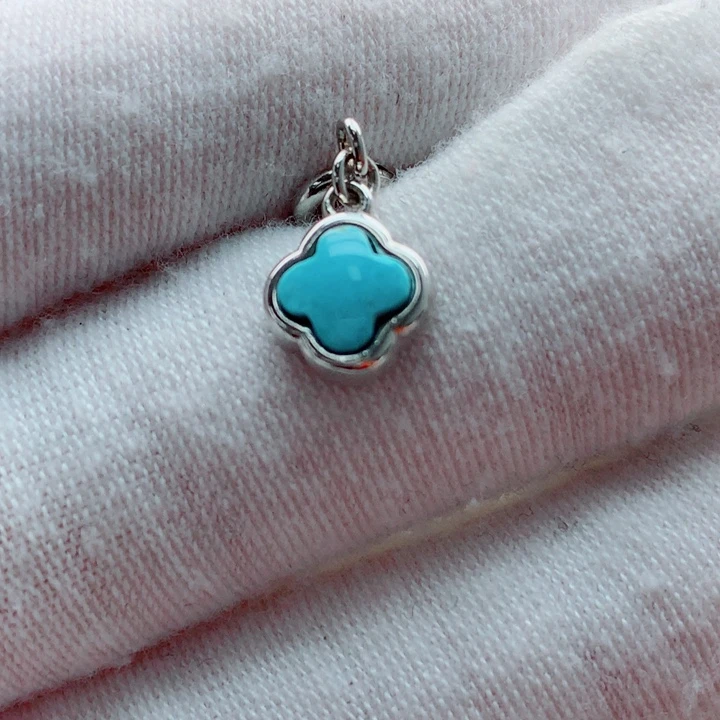 绿松石银S925镶嵌配饰