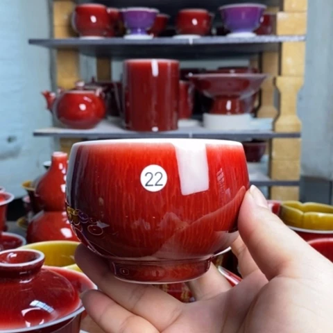 【闪购商品】景德镇名陶坊原矿郎红