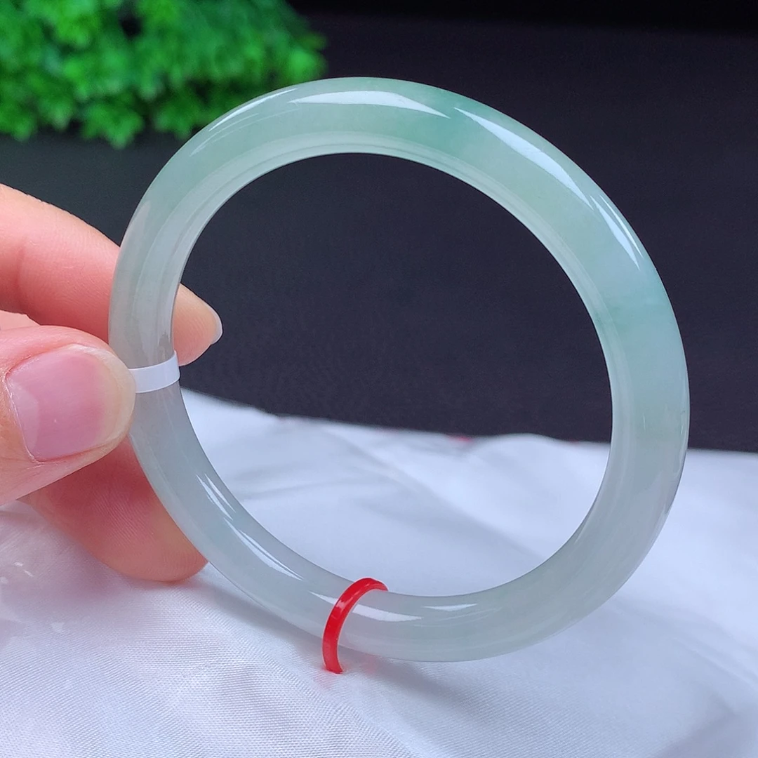 翡翠未镶嵌手镯53圈432114