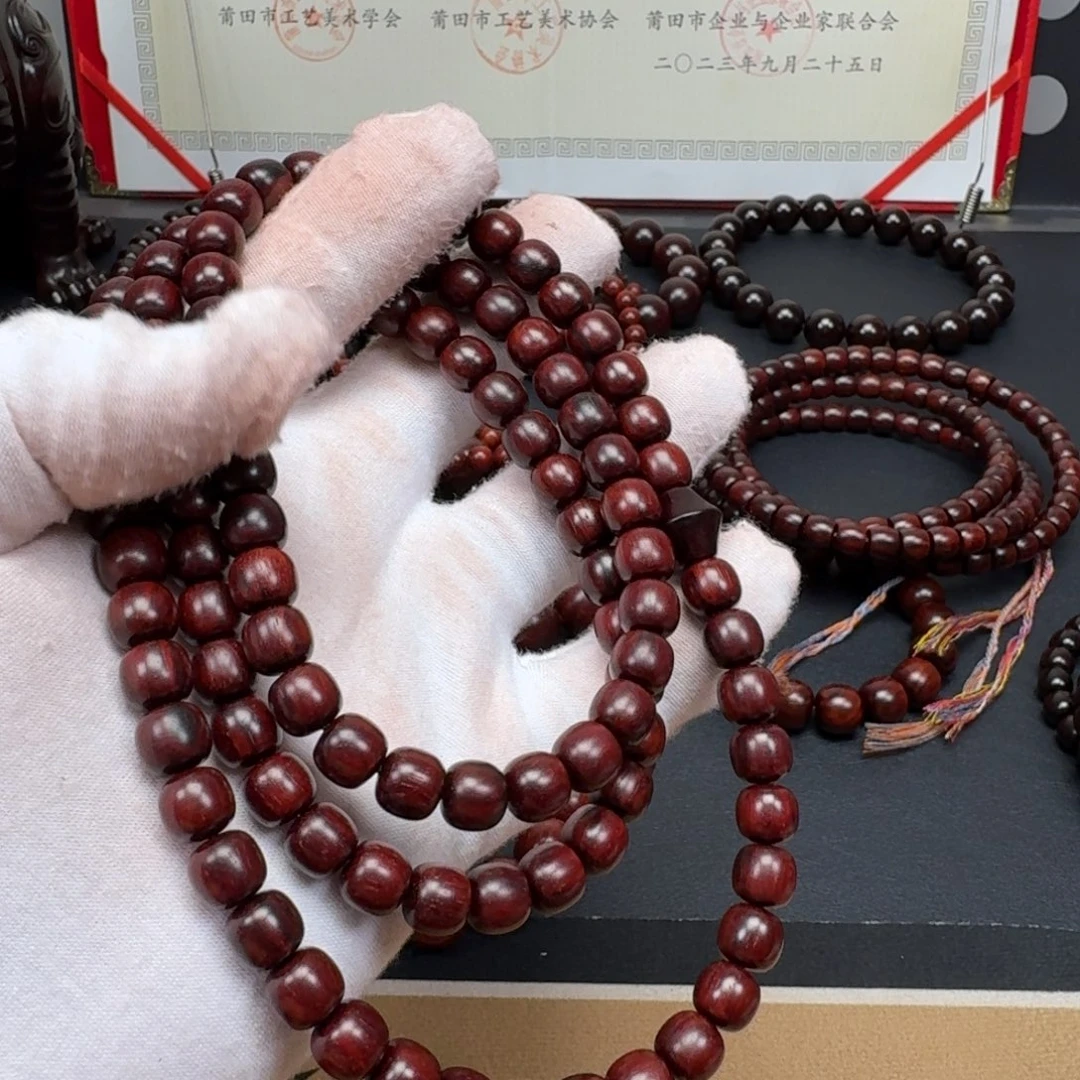 惜***2手串/手链小叶紫檀0.8/0.85cm108粒