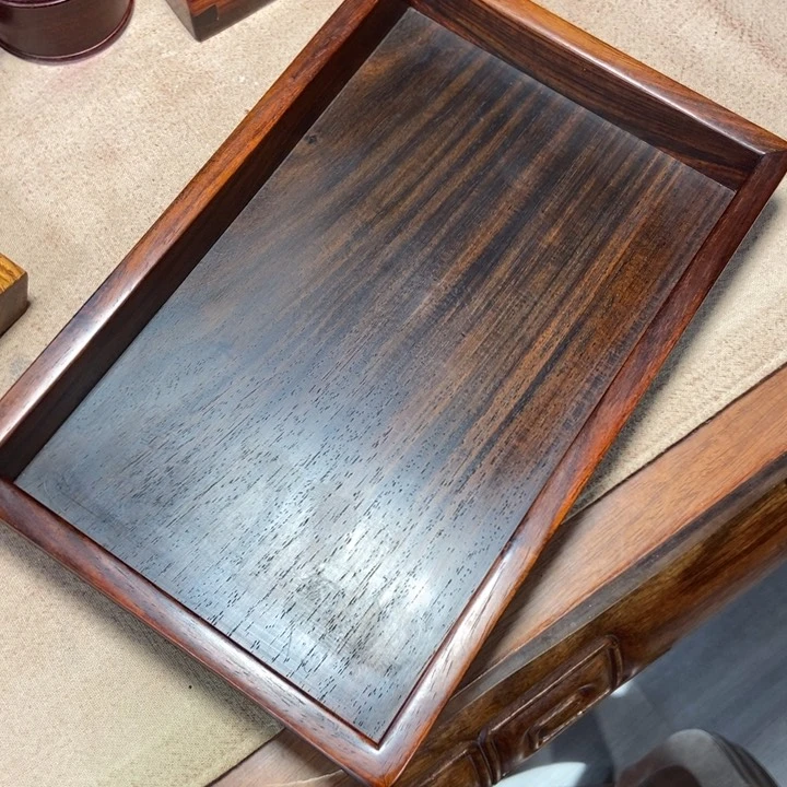 交趾黄檀（大红酸枝）盘子