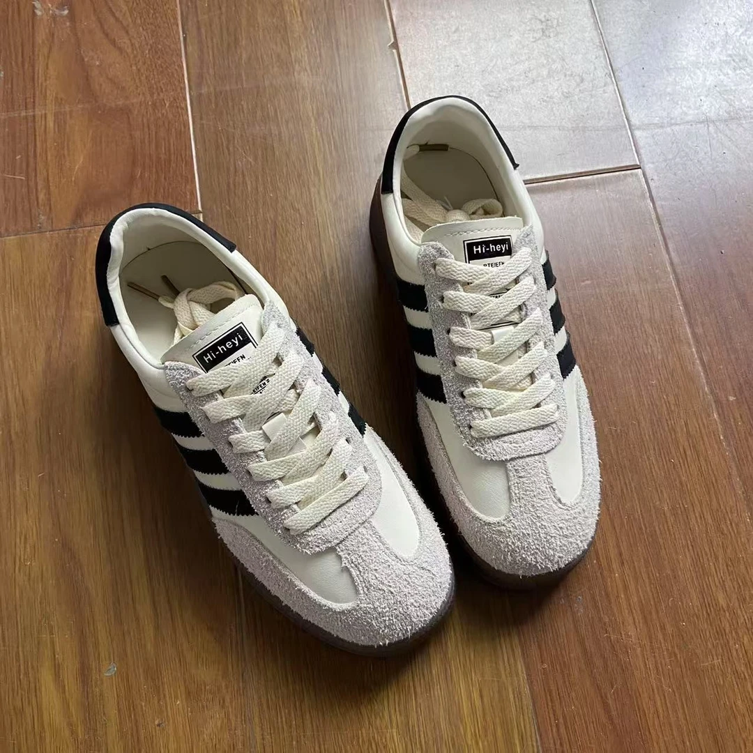 【888】1124/778-56  复古显脚小百搭防滑休闲鞋板鞋