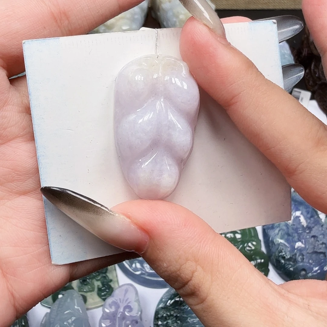 翡翠未镶嵌挂件翡翠