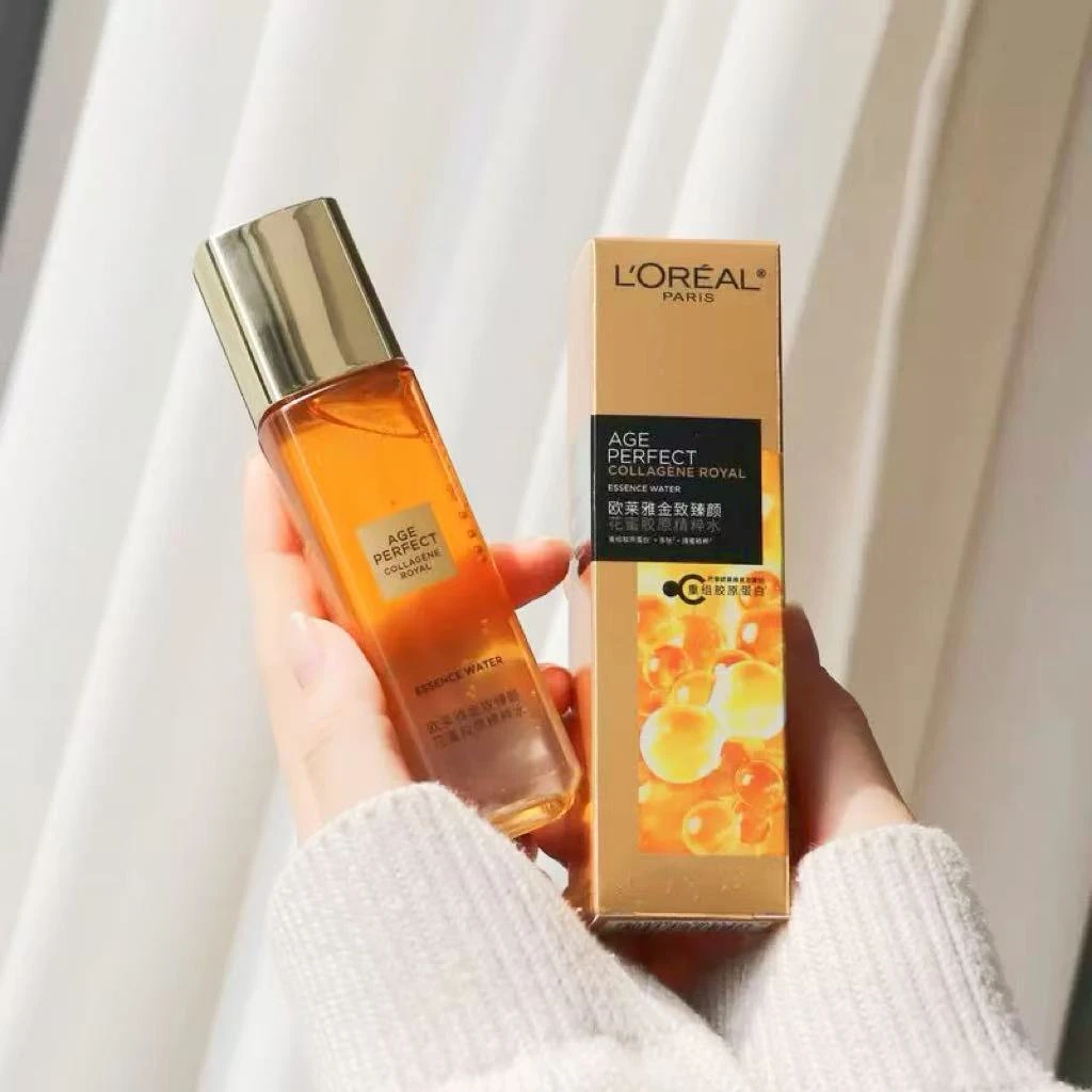 【第二代】L'ORÉAL/欧莱雅金致臻颜花蜜胶原精粹水抗皱紧致65ml