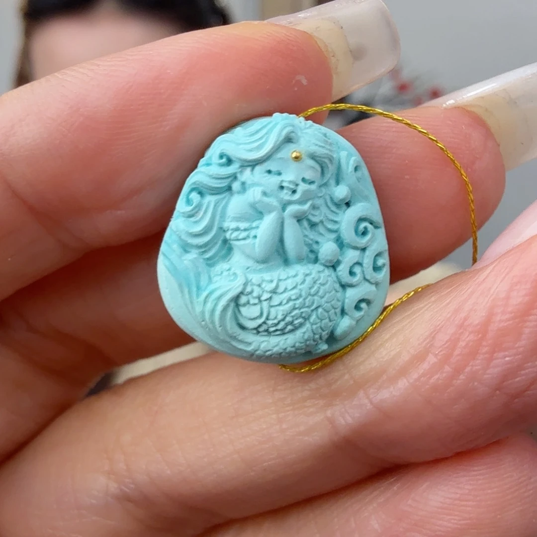 绿松石未镶嵌珠宝奇石