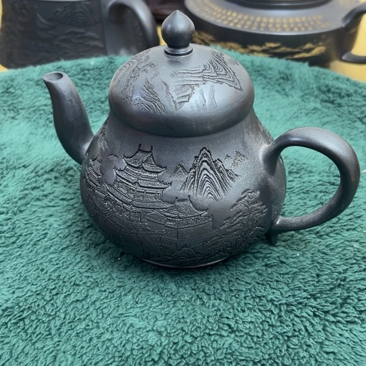 茶壶紫砂完美无暇