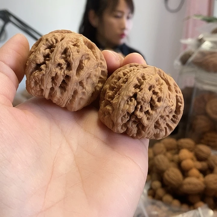 把件文玩核桃45.5/46粗筋