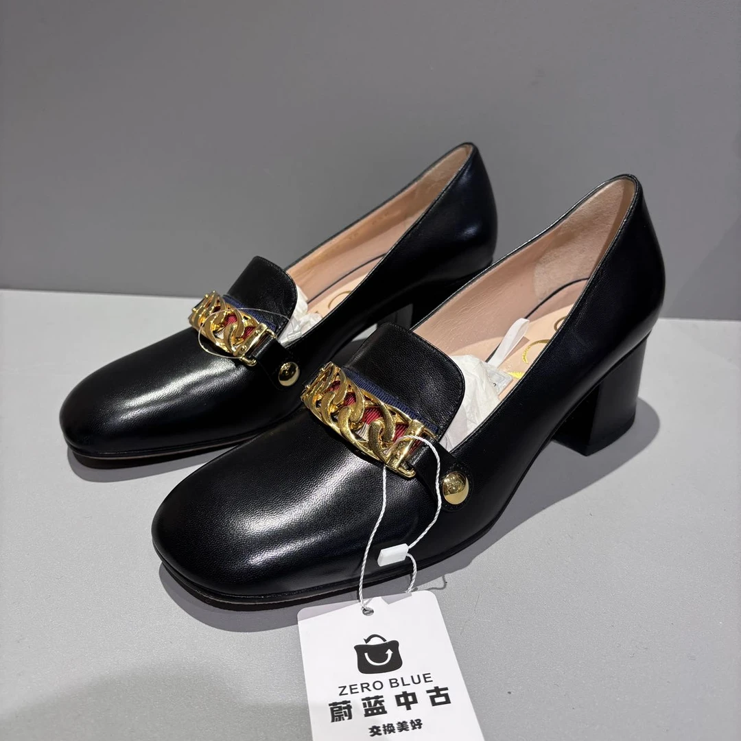 未使用 GUCCI/古驰 古驰Gucci方根乐福鞋 38码