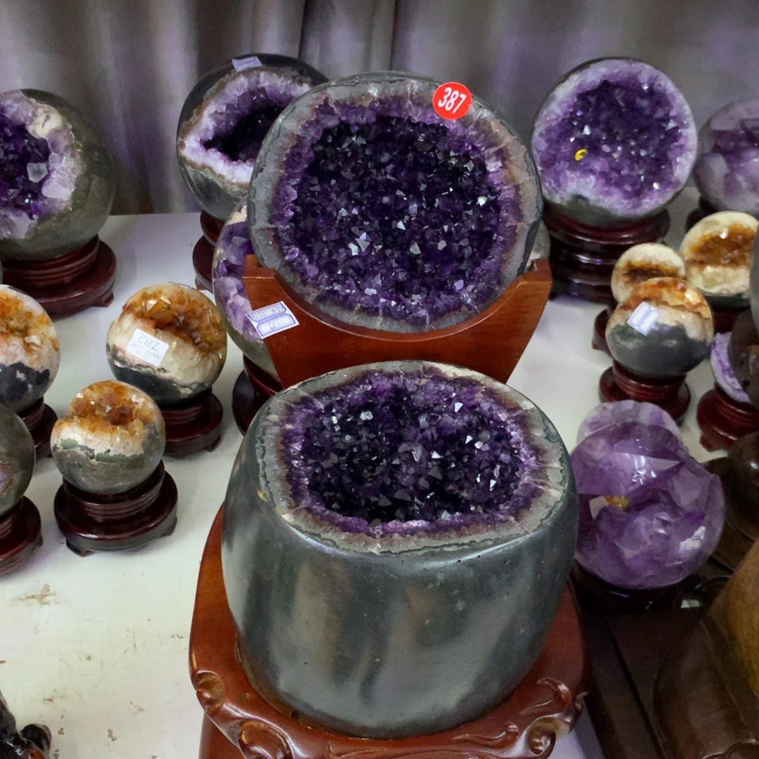 水晶大型摆件（非配饰）未镶嵌莹