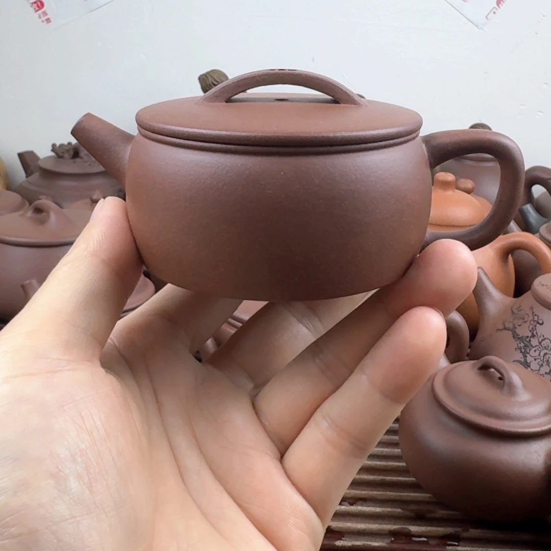 茶壶紫砂汉瓦150cc台西嫩底槽清