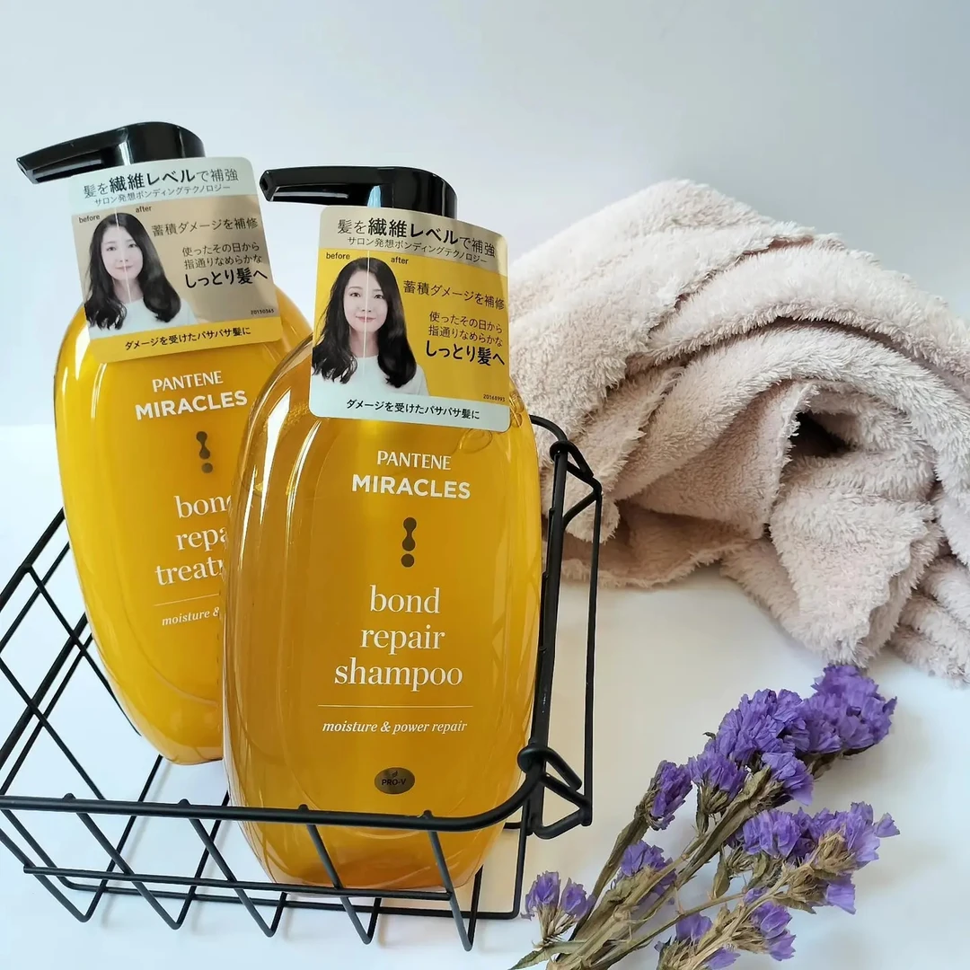 潘婷沙发奇迹水洗发水滋养修复顺滑改善干枯滋润强韧补水护发套装