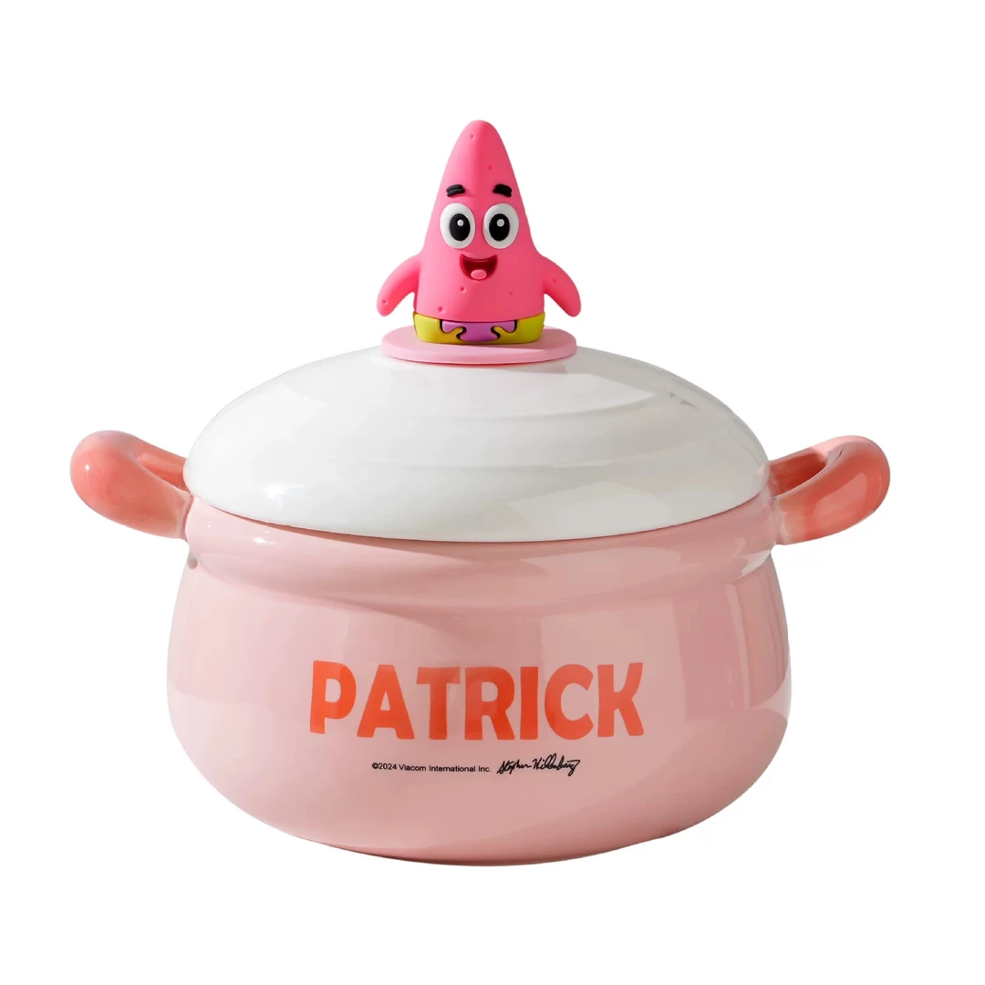 F839 陶瓷泡面碗粉色派大星