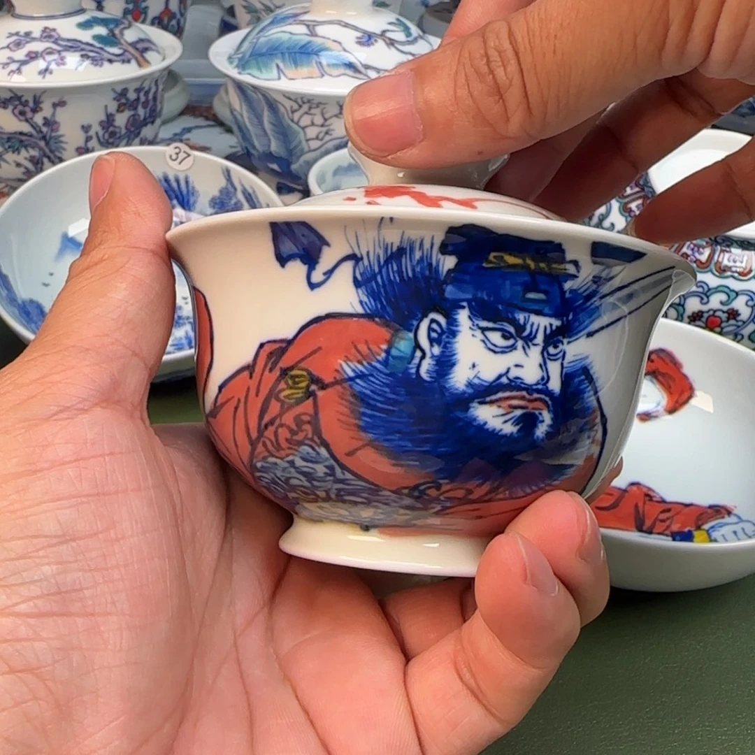 纯手工纯手绘茶具50