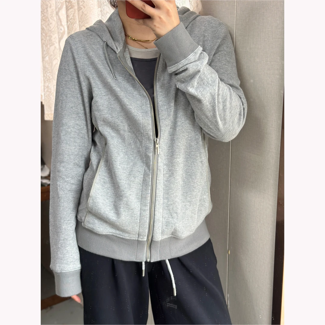 ZM1872秋季新款连帽休闲百搭拉链开衫外套