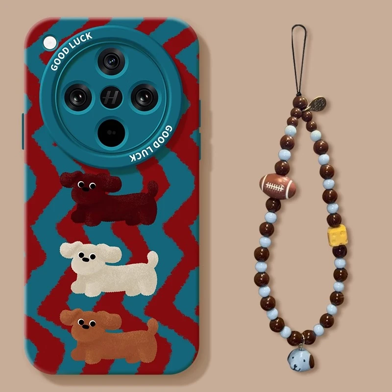 腊肠狗适用oppofindx8Ultra手机壳findx8s+全包Reno13p超薄散热女