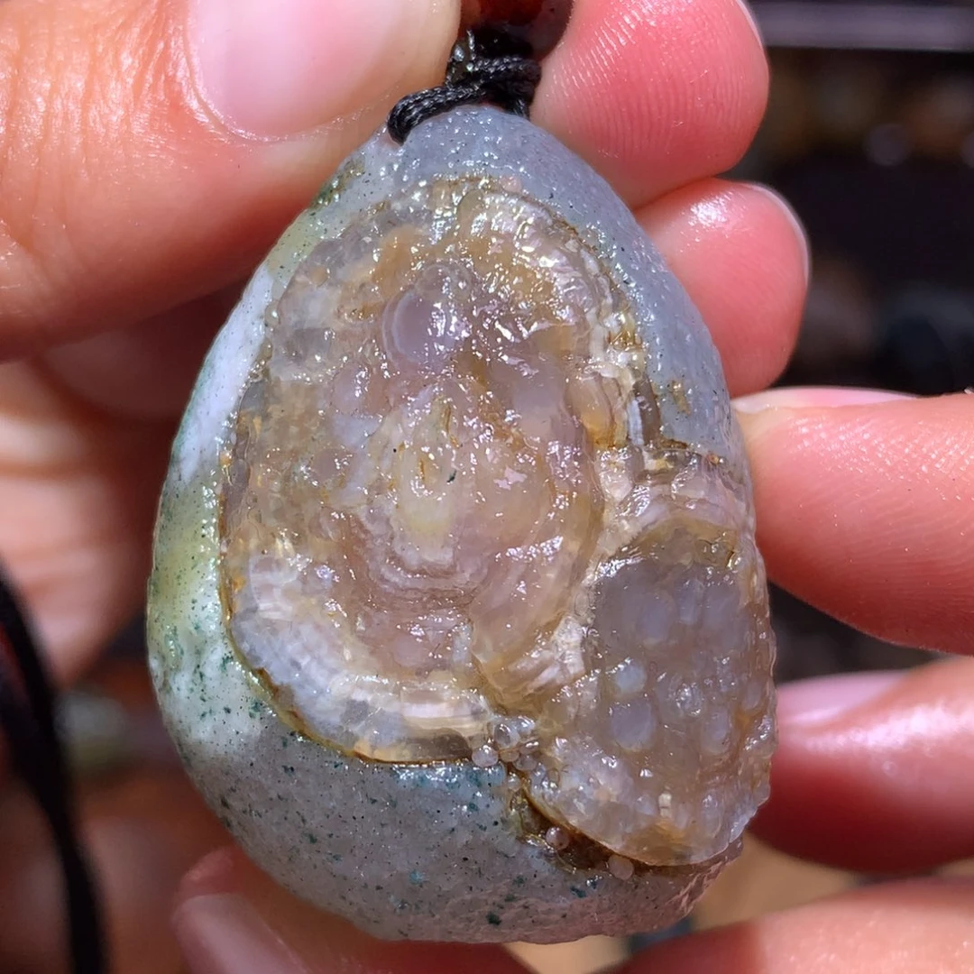 未镶嵌玛瑙/玉髓珠宝半成品