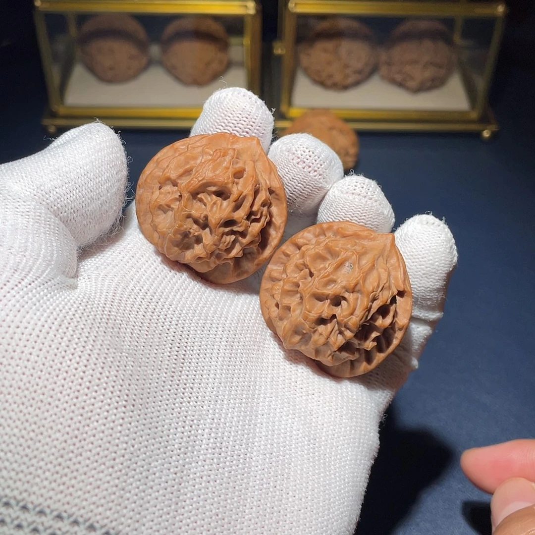 文玩核桃把件33龙麟