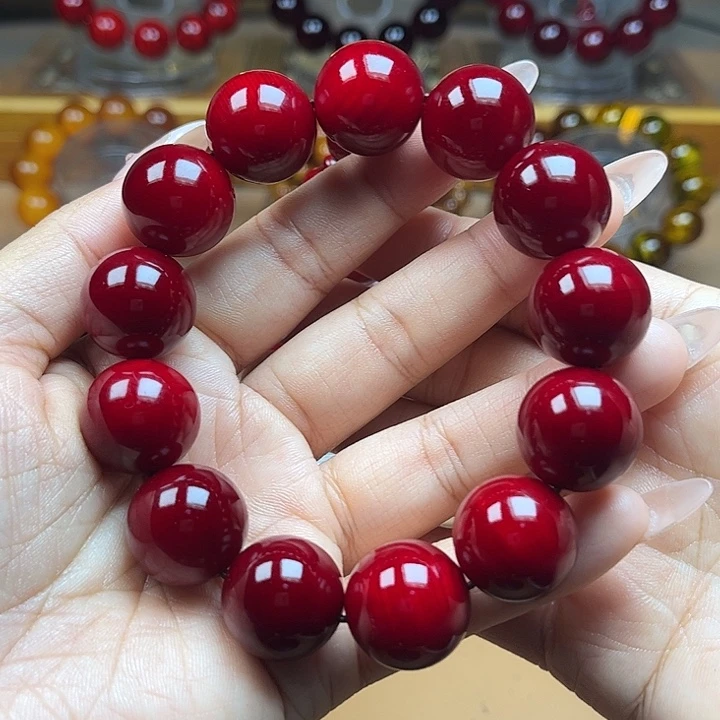 ღ***゛手串/手链贝壳杉（血龙木）