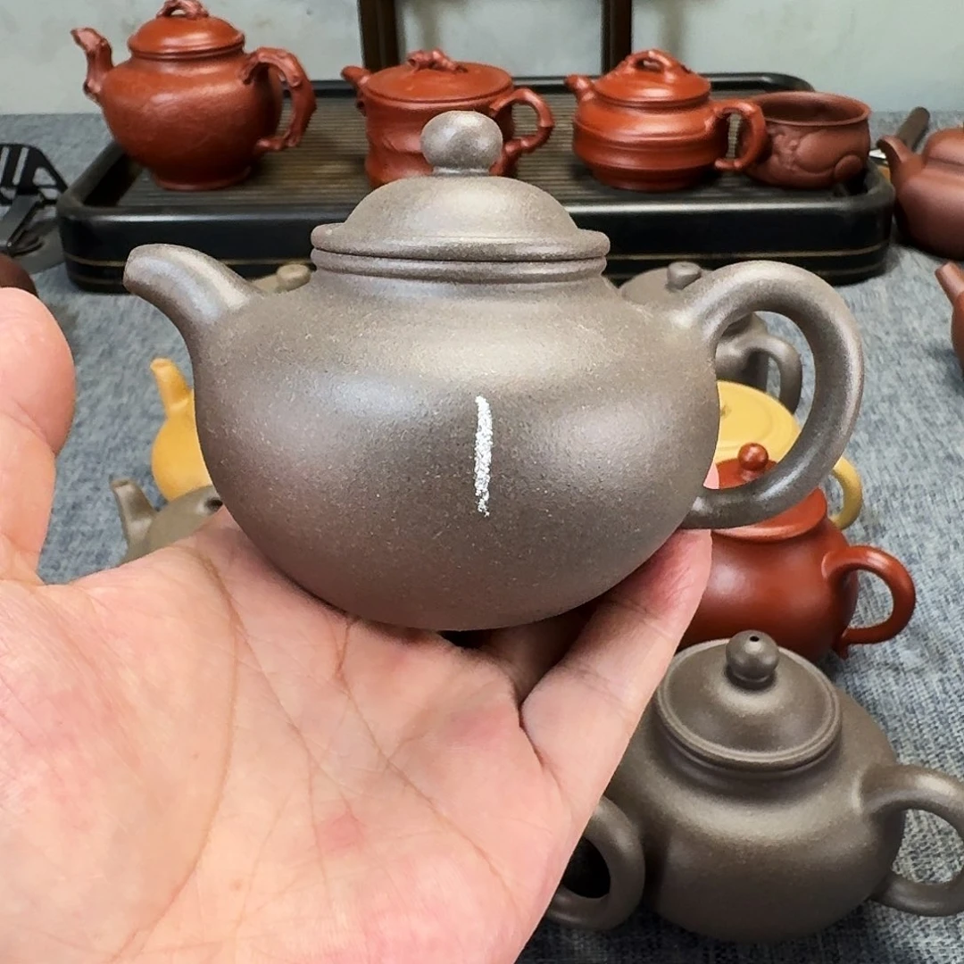 茶壶紫砂全手工紫砂壶掇球