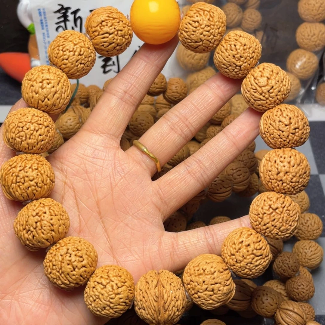 手串桃核信*己21.5龙鳞凤尾手持